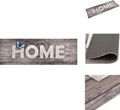 Obrázok produktu pre vidaXL Kuchynská rohožka umývateľná Home 45x150 cm - Podlahové rohože
