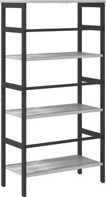 Productafbeelding van vidaXL Boekenkast, 3 niveaus, 60 x 29,5 x 115 cm, houtvezel