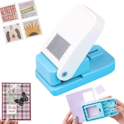 Stempelpons 2,5 cm, Handhebel-Papierlocher für Basteln, DIY
