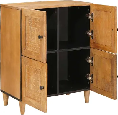 Produktbild von “2026 Modern“ Braun Sideboard Hellbraun 33.5 x 60 x 75 cm - Designermöbel 30015 - Kommoden