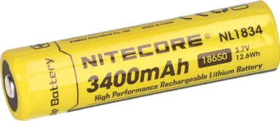 Produktbild von Nitecore NL1834 18650 3400mAh 3,7V Akku