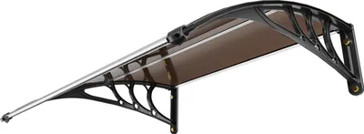 Obrázok produktu pre SucceBuy markíza na okná a dvere, 101,6 x 101,6 cm, SPF 50+, polykarbonát, na ochranu pred slnkom, UV žiarením, dažďom a snehom