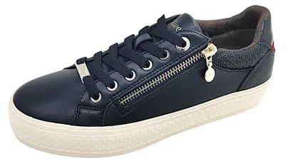 Imagen del producto de Zapatos deportivos para hombre de la marca s.Oliver, tipo cordones, color azul, para uso casual