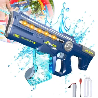 Produktbild von Wasserpistole - Große Wasserkapazität - Tragbar - Für Poolpartys und Outdoor-Spaß - Für Kinder über 8 Jahre