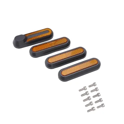 Imagen del producto de Cubiertas para bujes de ruedas de patinetes eléctricos, cubiertas para bujes de ruedas de patinetes, cubiertas decorativas laterales para ruedas delanteras y traseras de patinetes, cubiertas decorativas laterales para ruedas traseras de patinetes, cubiertas de protección para motores de patinetes eléctricos, accesorios para patinetes eléctricos