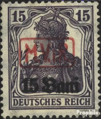 Produktbild von Briefmarken Dt. Militärverw. Rumänien 1917 Mi 1 gestempelt Germania