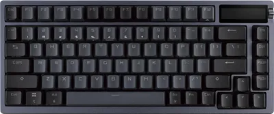 Image de ASUS ROG Azoth, avec et sans fil, USB + sans fil RF + Bluetooth, interrupteur mécanique, QWERTY, LED RGB, blanc