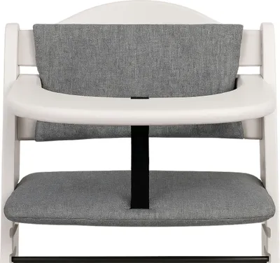 Produktbild von Hochstuhl Sitzkissen Sitzverkleinerer 2-teilig Baby Sitzauflage Grau