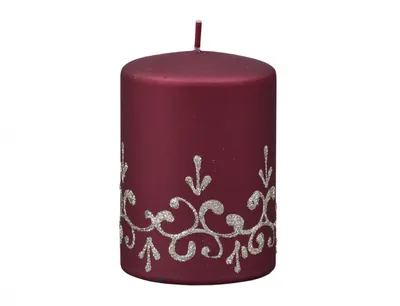 Obrázek produktu pro Nohel Garden Svíčka TIFFANY VÁLEC vánoční d7x10cm
