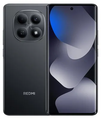 Immagine prodotto di Smartphone Xiaomi Redmi Note 15 con 6 GB di RAM, 128 GB di memoria, display AMOLED da 6,77 pollici, processore MediaTek Helio G100-Ultra e sistema operativo Android, colore nero