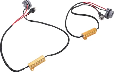 Productafbeelding van 50W, 6 Ohm LED-weerstandsdecoder, anti-flikkering, voertuiglampen-kabelboomadapter voor richtingaanwijzers en dagrijverlichting