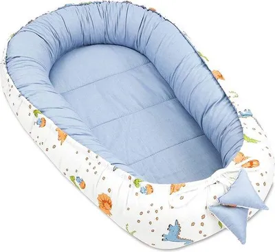 Produktbild von Multifunktionales Babybett mit Bumper, Neugeborenennest, weich