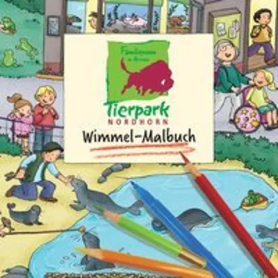 Obrázek produktu pro Nordhorn Zoo Omalovánky se skrytými objekty