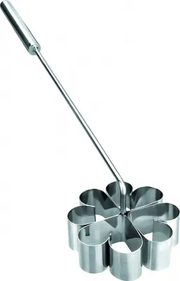 Produktbild von Ibili-Accessories Waffeleisen, Edelstahl, 9 cm, Silber