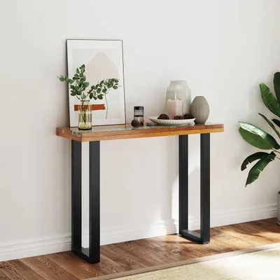 Immagine prodotto di Tavolo consolle in teak 100 x 35 x 75 cm