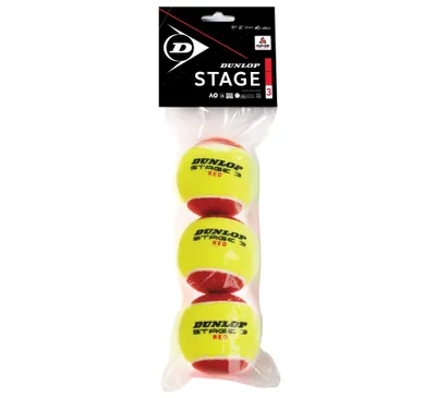 Image de Dunlop Stage 3 balle de tennis (3-bag)
