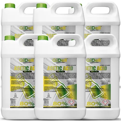 Produktbild von Essigsäure 80% 30L Konzentrat Reinigung Entkalkung Haushalt Essigessenz GiDeli