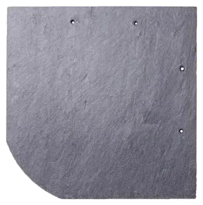 Produktbild von Naturschiefer Universal gelocht 20x20 cm (10 Stk.) Fassadenverkleidung Dachdeckung ökologisches Baumaterial