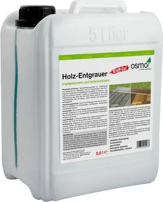 Produktbild von Osmo Holz-Entgrauer Kraft-Gel Farblos 5,00 l - 13900128