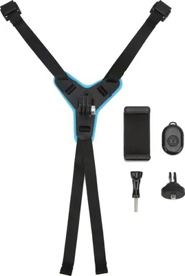 Produktbild von Anti -Skid -Motorradhelm vordere Kinnhalterung Leichter Berghalter für Telefonblue