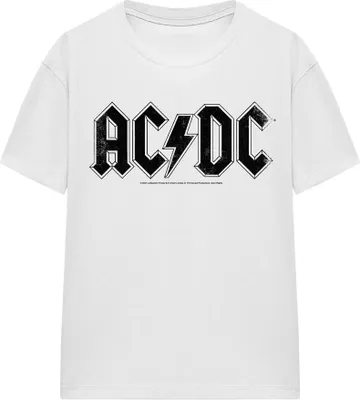 Image de AC/DC - T-shirt homme/femme unie TV15434 (XL) (Blanc)