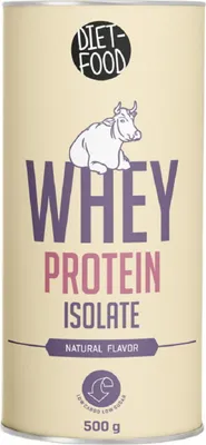 BIAŁKO SERWATKOWE (IZOLAT WPI 90) 500 g - DIET-FOOD