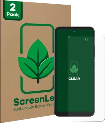 Produktbild von 2x ScreenLeaf Schutzfolie für Hotwav Note 12 nachhaltiger Displayschutz Display Schutz Folie Klar Transparent