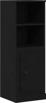 Image de Highboard Chêne noir 36 x 35,5 x 103,5 cm Bois d'ingénierie