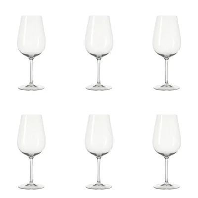 Immagine prodotto di Set da 6 bicchieri da vino rosso Leonardo Tivoli, bicchiere da vino, bicchiere da vino rosso, vino, vetro trasparente, 540 ml, 17358