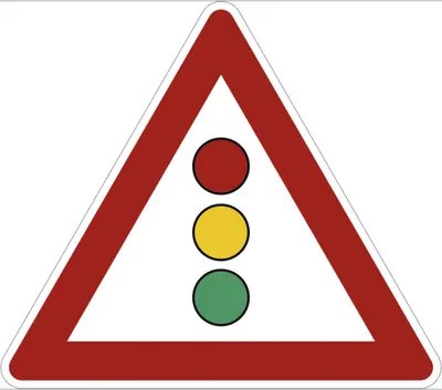 Produktbild von Verkehrsschild VZ131, Lichtzeichenanlage, Alu, RA2, 900 mm SL
