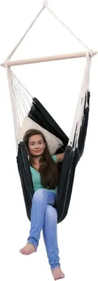 Image de Chaise suspendue Amazonas Brasil Brasil Noir AZ-2030140 - 160cm