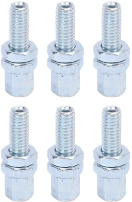 Produktbild von Motorrad-/ATV-/Go-Kart-Schraubensatz - 6 Stück - Hochfeste Stahllegierung - Unübertroffene Haltbarkeit - Wartungsfreundlich - Set für Motorräder, Quads und Go-Karts