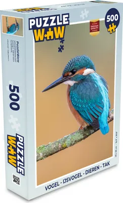 Obrázek produktu pro MuchoWow MuchoWow® Puzzle 500 ks Pták - Zimolez - Zvířata - Větev