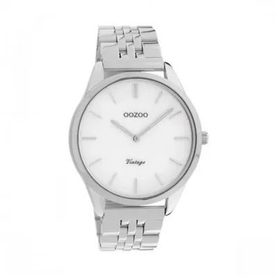 Produktbild von Oozoo Damen Metallarmband Uhr Timepieces silber matt Analog Quarzuhr UOC9980A
