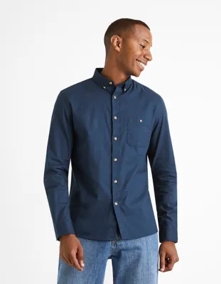 Produktbild von Celio Hemden Twill regular Carobone - S