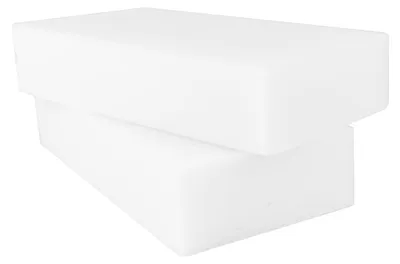 Produktbild von 2 XXL-Reinigungsschwämme, Melaminschwämme, Wunderschwämme, Zauberschwämme für Küche und Haushalt, Maße: 11,8 x 6 cm, Weiß