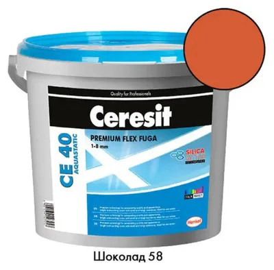 Obrázek produktu pro Fugovací Směs Ceresit Ce 40 Šokoláda, 58