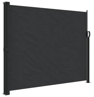 Obrázok produktu pre vidaXL Bočná výsuvná markíza čierna 160x500 cm