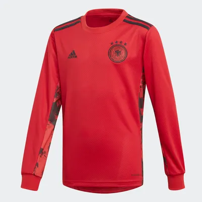 Produktbild von Adidas DFB Deutschland Kinder Torwart-Trikot - EH6099 rot, Farbe:Rot, Textil:152