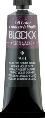 Produktbild von Blockx 3x Ölfarbe, Kobaltviolett dunkel Tube 35ml Kobaltviolett dunkel 213933BXC