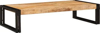 Produktbild von Badregal für Braun 100 x 50 x 23 cm Massives rohes Mangoholz