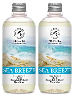 Raumduft-Nachfüllung Sea Breeze 2x500 ml, frischer Duft