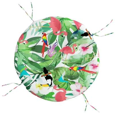 Immagine prodotto di Cuscino Rotondo Multicolore Ø 100x11 cm in Tessuto Oxford