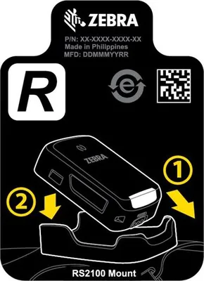 Immagine prodotto di Zebra - Handhalterung für Barcodescanner - rechts (SG-RS2X-HMTRA-01)