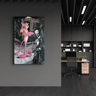 Produktbild von Wallity, SPR-1111 - 70 x 110, Acrylbild, Mehrfarbig, 100 % gehärtetes Glas, 70 x 110 cm