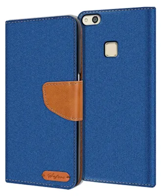 Obrázok produktu pre Kryt na mobilný telefón Huawei P10 Lite Wallet Flip Case Ochranný kryt Fabric Cover