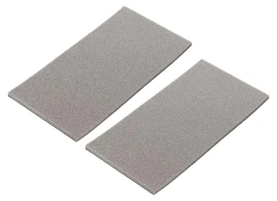 Nickelschaum-Elektrodenschicht, 200x100x5 mm, 2 Stück, grau
