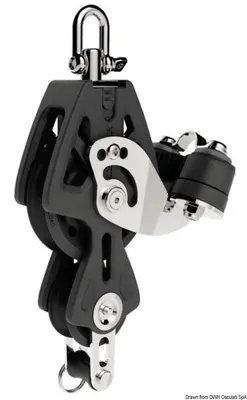 Produktbild von Synchro 50 Block mit Becket und Klemmschäkel - Osculati 68.339.51