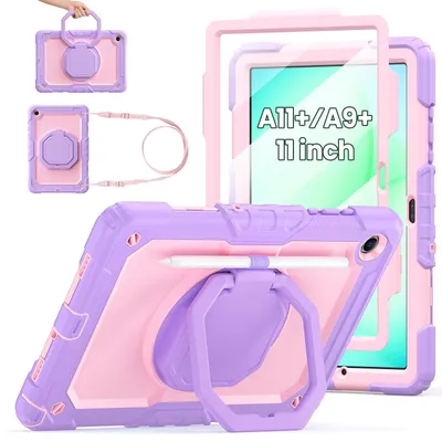Immagine prodotto di Custodie protettive antiurto per tablet da 11 pollici, con supporto a 360°