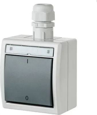 Produktbild von Aufputz AQUANT IP65 (IP65 Geräteschalter 2-polig 1203-65)